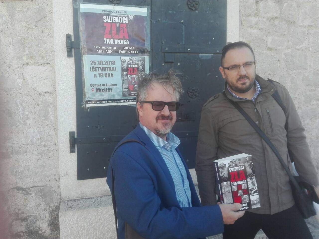 Mostar: Danas promocija knjige „Svjedoci zla“ Akifa Agića i Faruka Vele 